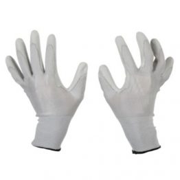 GUANTES NYLON CON POLIURETANO GRIS